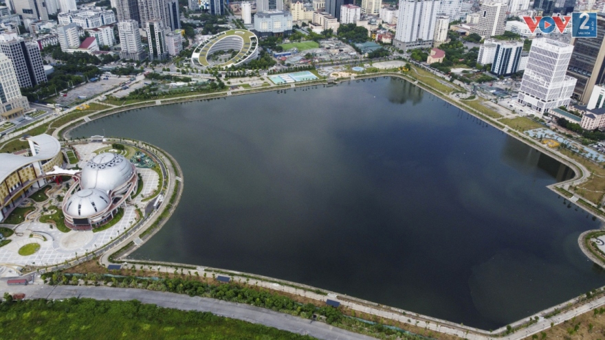 Diện mạo công viên CV1 gần 750 tỷ đồng sắp vận hành ở Hà Nội
